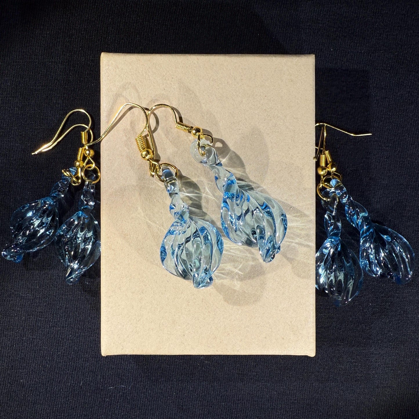 Hypoallergenic Handmade Blown Glass Earrings - Iridescent Crystal Suncatcher Jewelry | Art By Aaron Dye